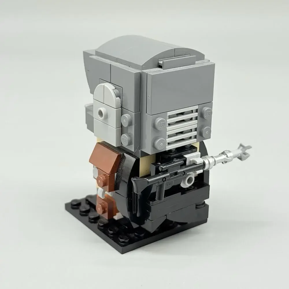 Lego Star Wars 75317 The Mandalorian & The Child Brick Headz + Battle Droid Mini